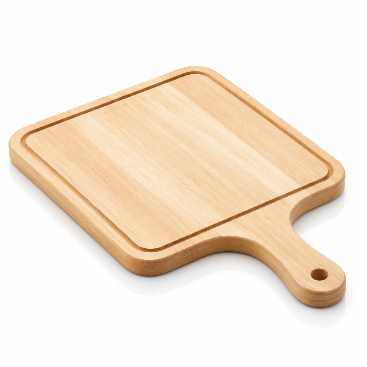 Wooden Cutting Board with Juice Groove